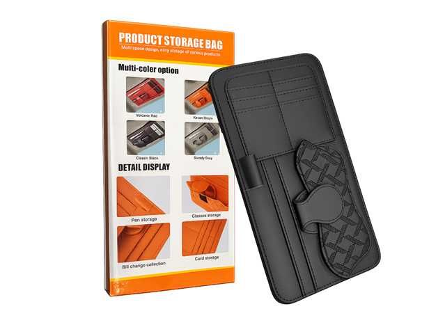 ORGANIZADOR DE AUTO PARA EL VISOR 