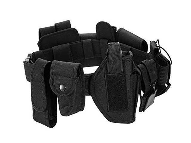 CINTURON TACTICO 9 ACCESORIOS