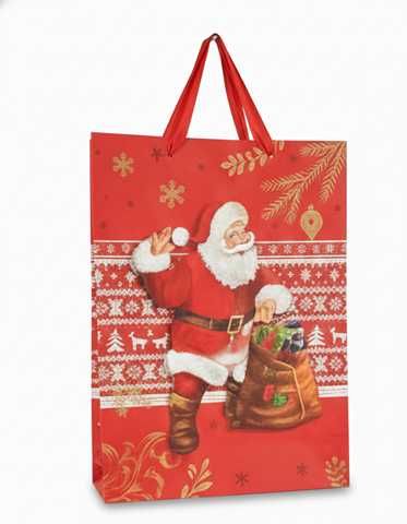 FUNDA DE REGALO NAVIDENA 30X40 CM