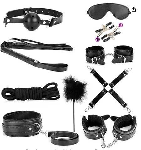 KIT ERÓTICO CON LATIGO