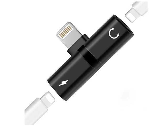 ADAPTADOR DE IPHONE 2EN1