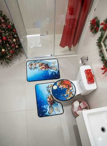 NAVIDAD - CONJUNTO BANO 3PZS