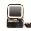 COSMETIQUERA CON ESPEJO LED 