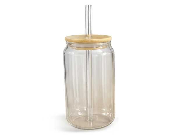 2279_imagen_1.png VASO VIDRIO BAMBU MULTIUSO 350ML