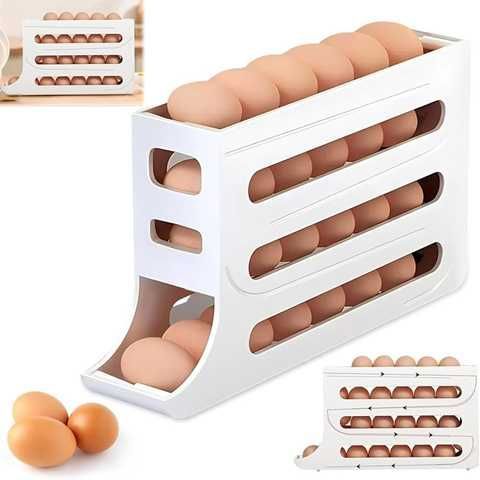 PORTA HUEVOS PLASTICOS 3 PISOS