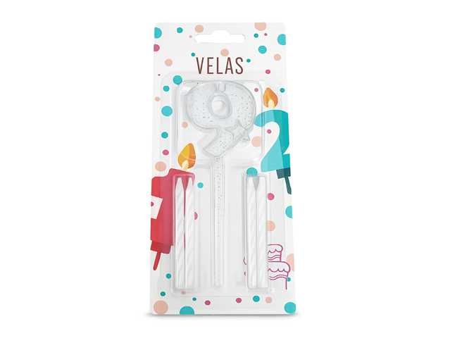 VELA DE CUMPLEANOS N9