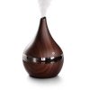 HUMIDIFICADOR REDONDO MADERA TIPO FLORERO