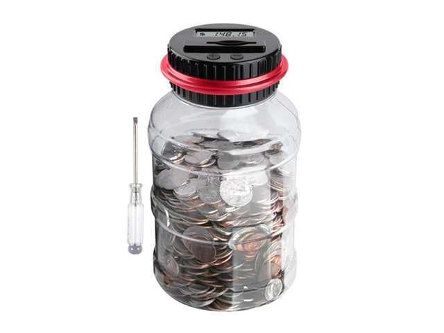 BOTELLA CONTADORA DE MONEDAS