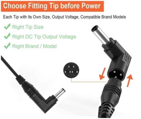 CARGADOR UNIVERSAL DE LAPTOP