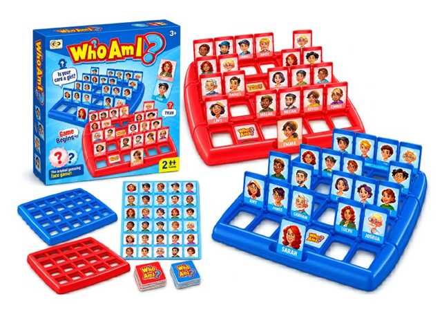 JUEGO DE MESA  ADIVINA QUIEN SOY 