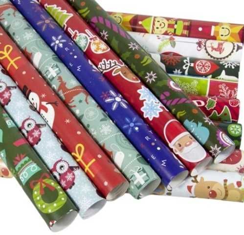 PAPEL DE REGALO X4