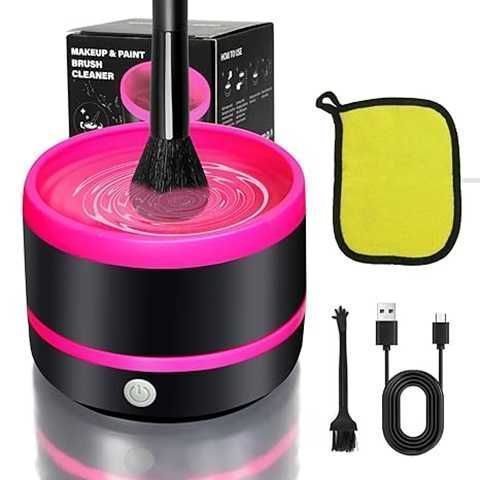 LIMPIADOR DE BROCHAS DE MAQUILLAJE 