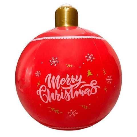 ESFERA INFLABLE DE NAVIDAD 55CM X 45 CM