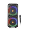 PARLANTE CS-8800 8PULG X2 + MICRÓFONO