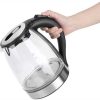 JARRA HERVIDORA DE AGUA DE VIDRIO 2,0L