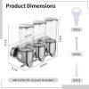 DISPENSADOR SOAP SHOWER X3