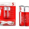 PILAS RECARGABLES AA 1.5V #5