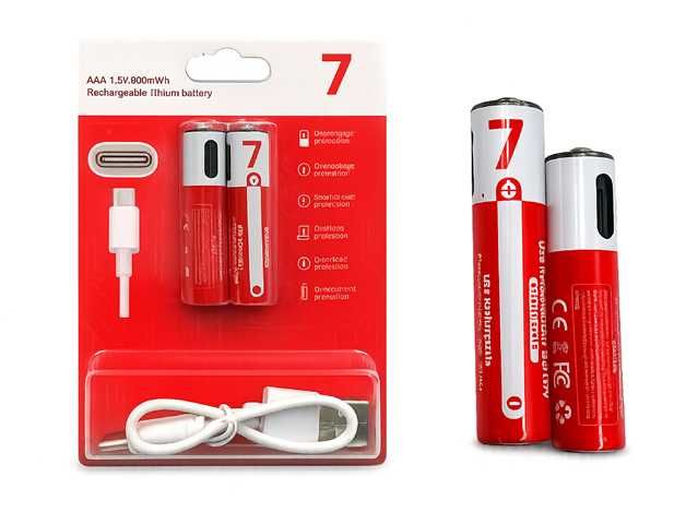 PILAS RECARGABLES AAA 1.5V #7