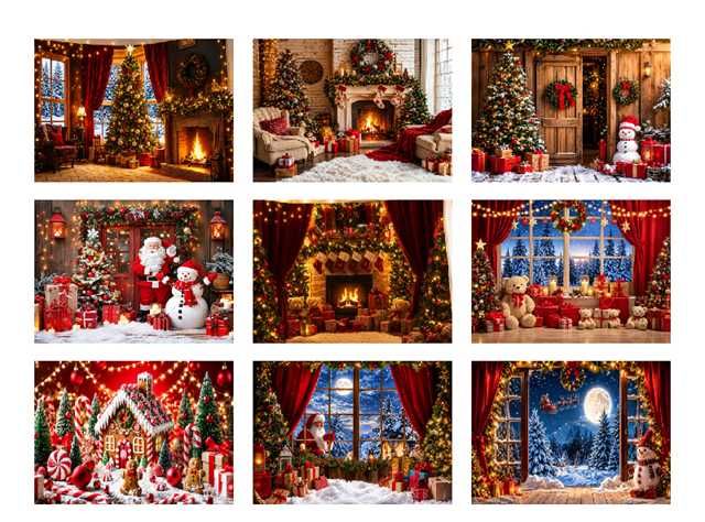 TAPIZ DECORATIVO NAVIDAD 200X250