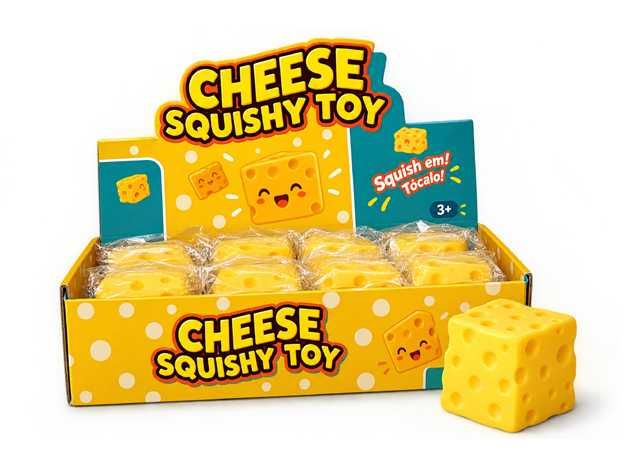 JUGUETE SQZ CHEESE QUESO
